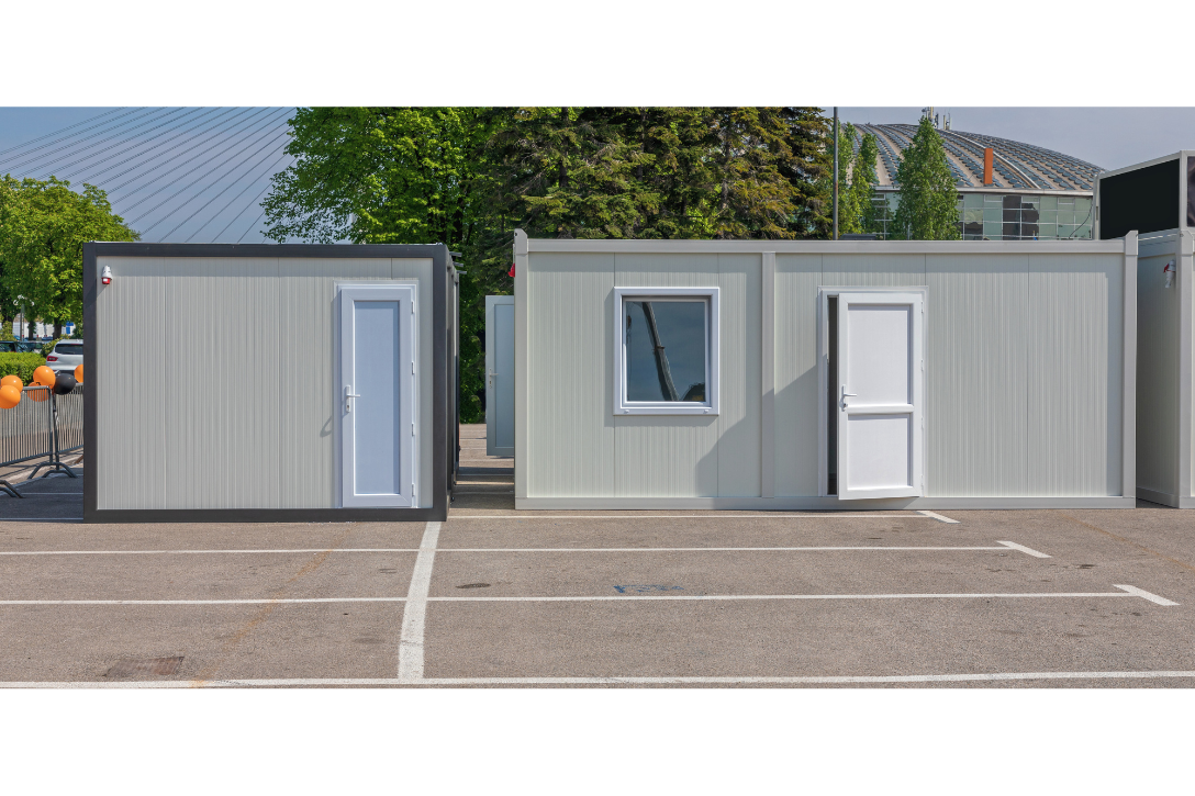 Temporary building heating, heating for temporary buildings, heating for modular buildings, heating for semi-permanent b